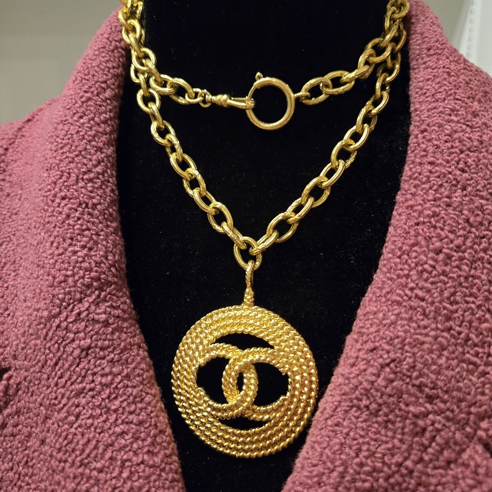 Chanel Necklace 24kt Gold Plated